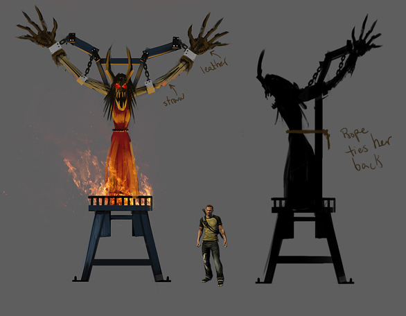 Burning Effigy Concept