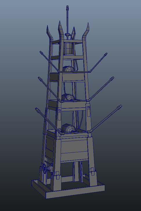 Flame Tower Model